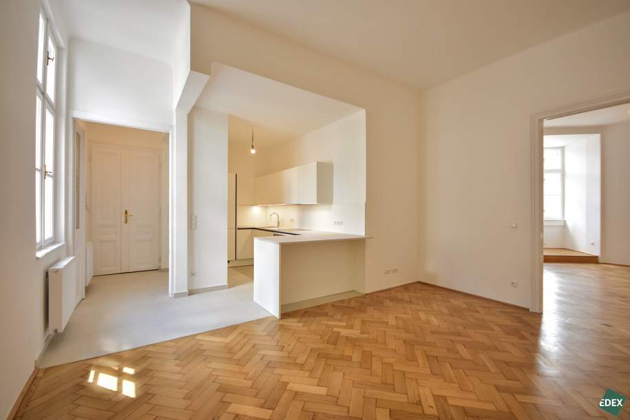 Traumhafte 3-Zimmer Altbauwohnung in der Innenstadt, Wohnung-miete, 1.950,00,€, 1010 Wien 1., Innere Stadt