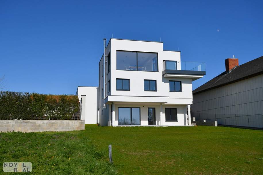 NEU ERRICHTETE, EXKLUSIVE VILLA MIT TRAUMHAFTEN SEEBLICK IN TOPLAGE, Haus-kauf, 1.395.000,€, 7100 Neusiedl am See