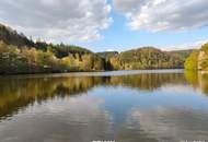 Charmantes Miethaus am Stausee mit privatem Seezugang