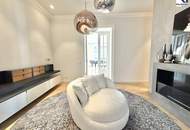 LUXUSSANIERTE & MÖBLIERTE STIL-ALTBAUWOHNUNG BEI STAATSOPER