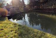 Einzigartiges Baugrundstück mit großem Schwimmteich in Graz