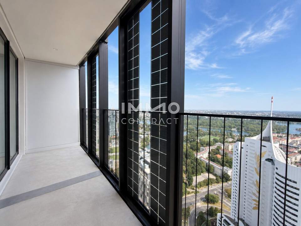 43. Etage ERSTBEZUG inkl. 10qm Loggia - DC2 Tower: SKY RESIDENCES