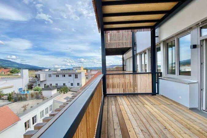 WOLFSBERG: Moderne 3-Zi.-Stadtwohnung mit traumhaftem Ausblick, Wohnung-miete, 1.179,55,€, 9400 Wolfsberg