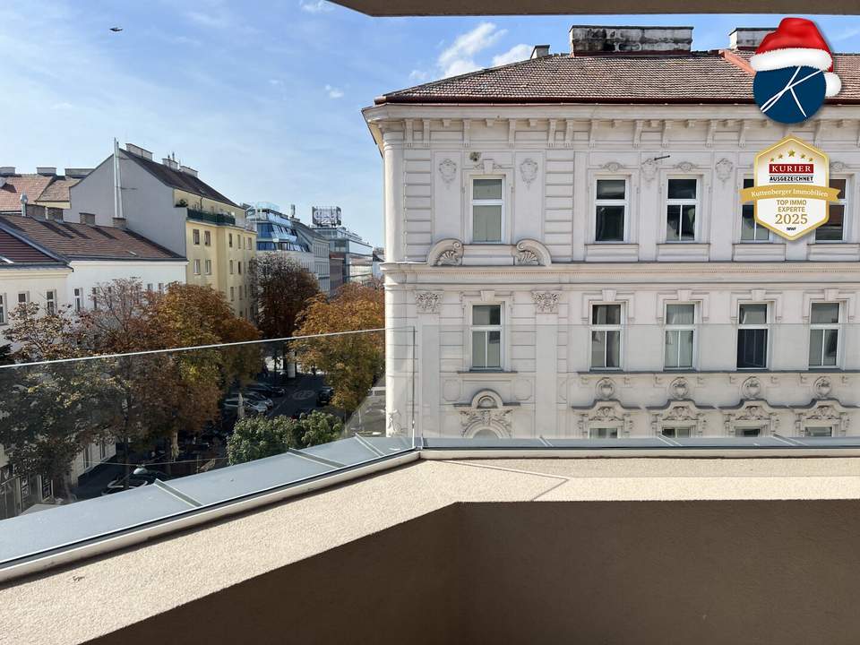 *Superprojekt: ''Über den Baumwipfeln" TOP 45 MIT ZWEI TRAUMHAFTEN WEST-LOGGIEN