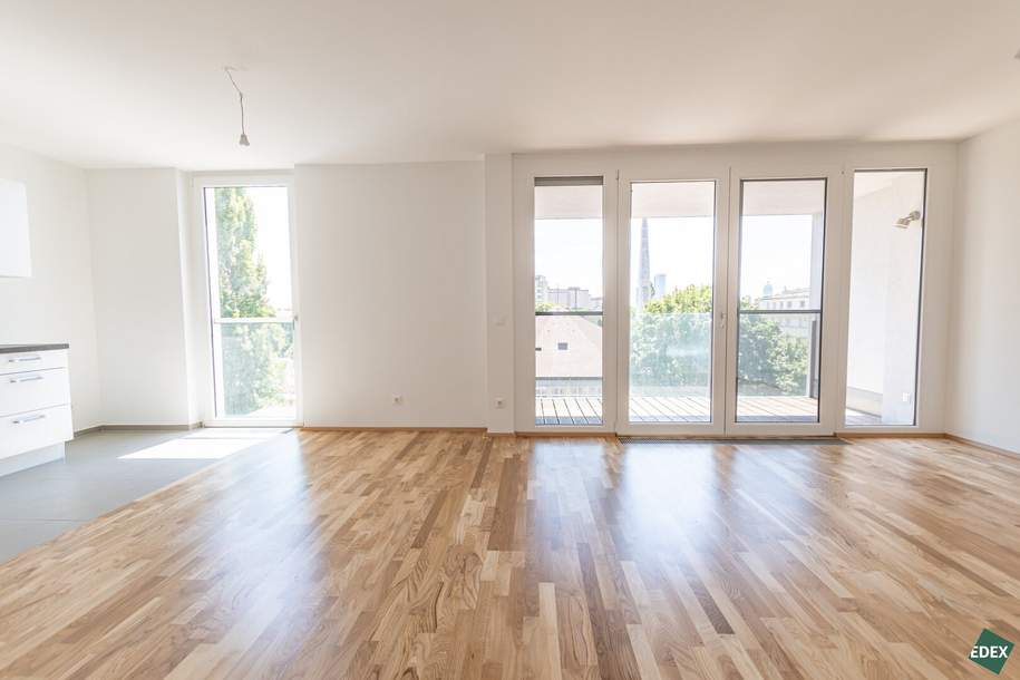 Attraktive 2-Zimmer-Wohnung mit Loggia und inkl. Garagenplatz nahe Klinik Floridsdorf - ideal für Singles, Wohnung-miete, 1.199,00,€, 1210 Wien 22., Donaustadt