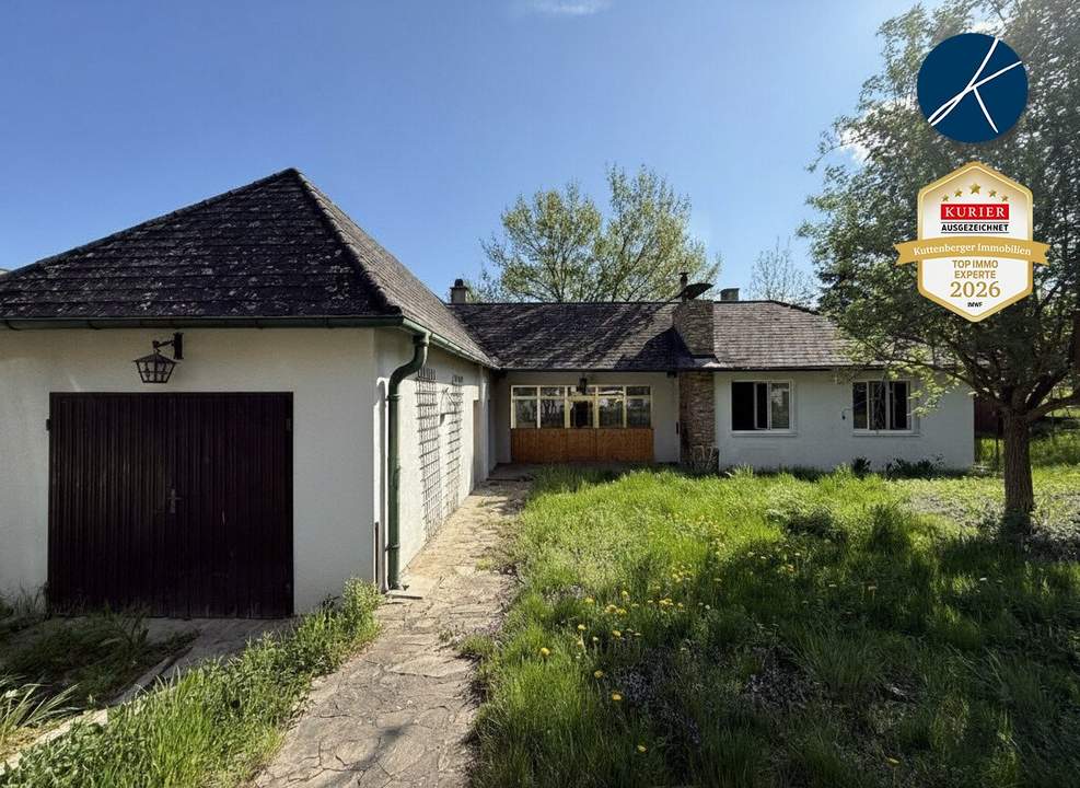 Bungalow mit Aussichtslage am Göttweiger Berg