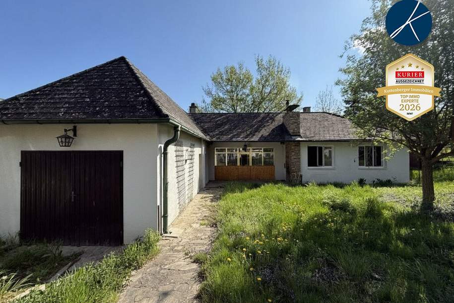 Bungalow mit Aussichtslage am Göttweiger Berg, Haus-kauf, 279.000,€, 3511 Krems(Land)