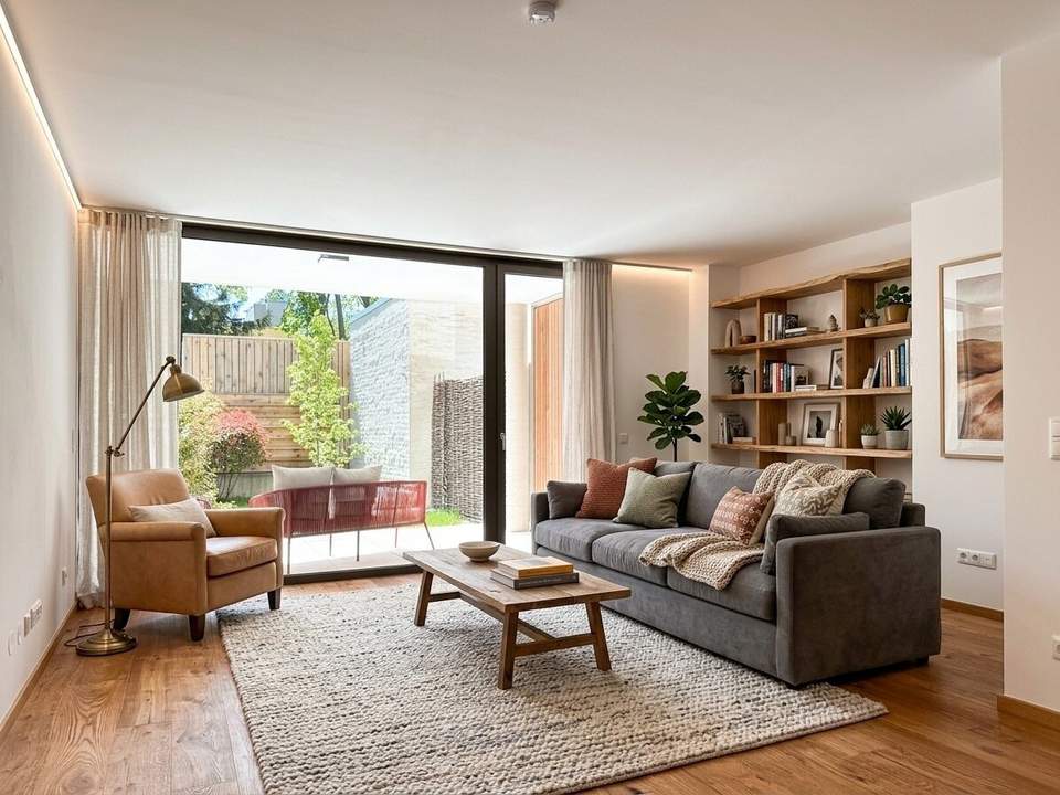 1-5 Zimmer Wohnungen, Erstbezug, Luftwärmepumpe, Photovoltaikanlage, Eigengarten, Terrassen, Aufzug