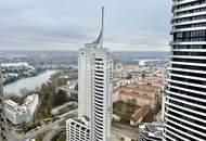 Skyline &amp; Donau – Exklusive Eckresidenz 3 Zimmer mit unverbaubarem Fernblick. DC2 Tower