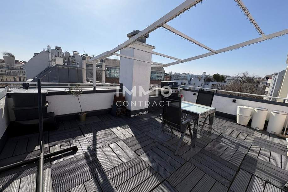 DACHTERRASSENTRAUM NÄHE MARIAHILFERSTRASSE!, Wohnung-kauf, 649.000,€, 1060 Wien 6., Mariahilf