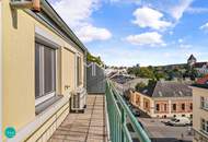 Lichtdurchflutete, ablösefreie Dachterrassenwohnung! 2 Zimmer | Fernblick | Südterrasse | Ausgezeichnete Infrastruktur.