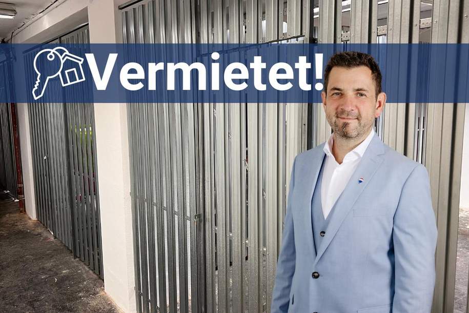 VERMIETET!!! Sichere Lagerfläche neben der Stadtgalerie – mitten in St. Johann!, Gewerbeobjekt-miete, 200,00,€, 5600 Sankt Johann im Pongau