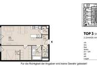 TOPLAGE und ERSTBEZUG: Hofseitige, moderne 2-Zimmerwohnung mit großer Loggia! Besichtigung ab Februar 2025 möglich!