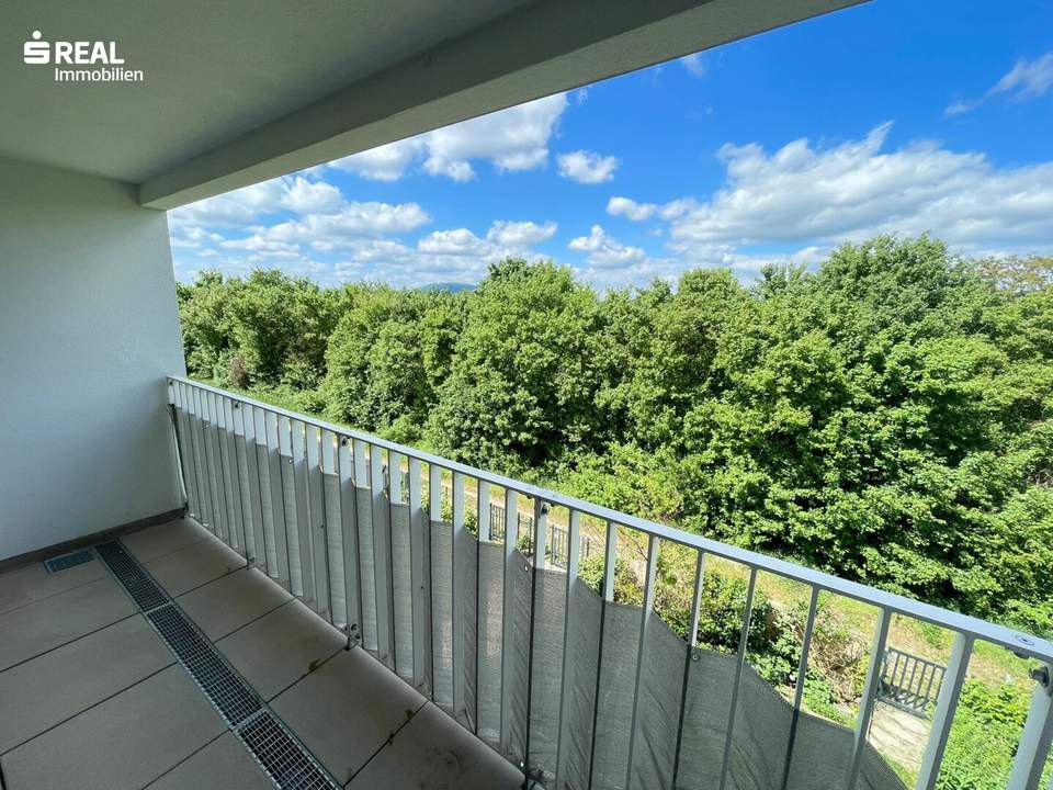 moderne 2 Zimmer-Loggiawohnung in Grünruhelage mit Tiefgaragenplatz