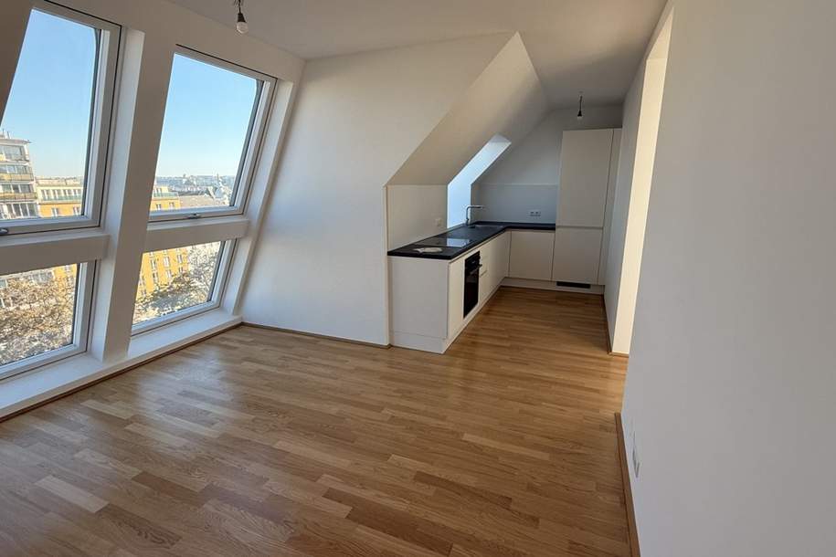 Wohnen auf höchstem Niveau: Exklusive Dachgeschosswohnung im Herzen des 15. Bezirks!, Wohnung-miete, 1.953,43,€, 1150 Wien 15., Rudolfsheim-Fünfhaus