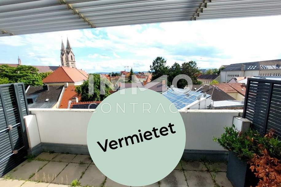 !! RESERVIERT !! Maisonettewohnung mit großzügiger Terrasse im Herzen von Wiener Neustadt, Wohnung-miete, 1.060,27,€, 2700 Wiener Neustadt(Stadt)