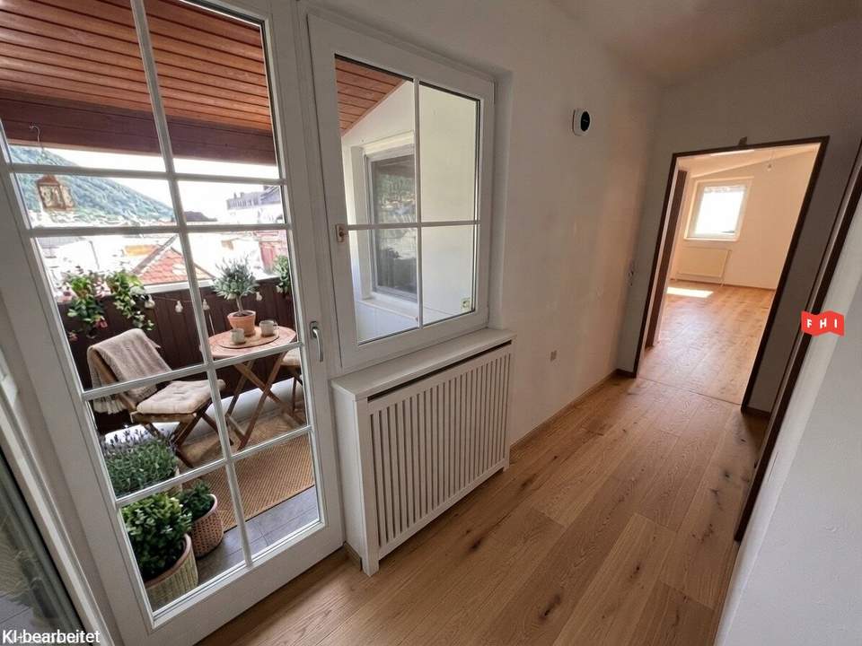 Charmante 3-Zimmer-Wohnung mit Loggia und Seeblick