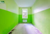 Renovierungsbedürftige Erdgeschoss-Wohnung in Hofruhelage nahe U4 und U6! Grenze zum 6. und 12. Bezirk!