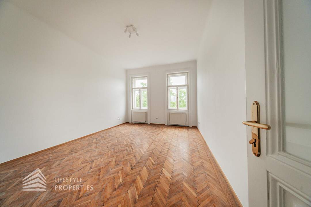 Sanierte 2-Zimmer-Stilaltbauwohnung, Nähe Augarten!