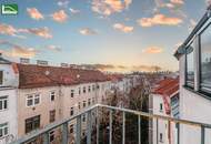 Nähe U1 Reumannplatz &amp; Antonspark - Charmante 3-Zimmer-Dachgeschosswohnung mit Terrasse in ruhiger Hoflage