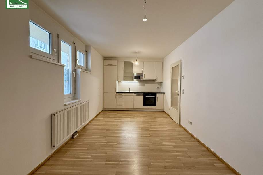 2- Zimmer Wohnkomfort in urbaner Lage mit Nähe zu Erholungsflächen - ab sofort beziehbar. - WOHNTRAUM, Wohnung-miete, 1.048,18,€, 1040 Wien 4., Wieden