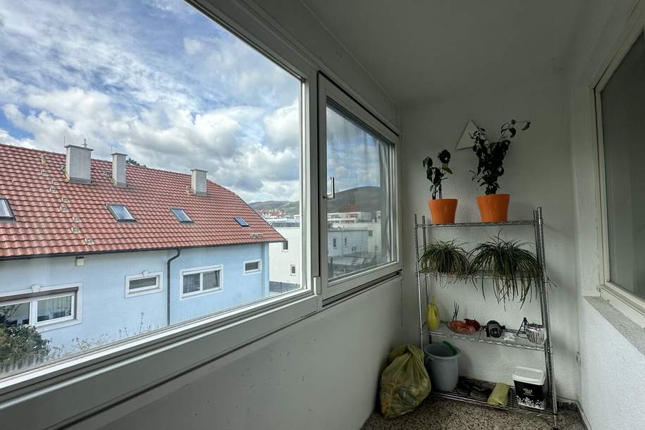 Perfekt geschnittene 3-Zimmer Wohnung mit Loggia und Parkplatz - Befristet vermietet!, Wohnung-kauf, 199.000,€, 2352 Mödling