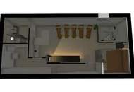 Luxuriöses, modernes Haus im Kleingarten auf 3 Ebenen