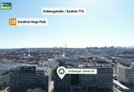 Charmante Wohnung in Toplage: 2 Zimmer inkl. Einbauküche mit Blick auf den Donaukanal - ab 01.01.2027 beziehbar!