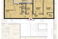 3-Zimmer-Neubauwohnung inkl. Komplettküche, Loggia Außenfläche und Kellerabteil / MAX4 T2-15