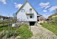 Wohn- Wochenend- & Ferienhaus mit großem Naturgarten in der Südoststeiermark