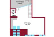 Ca. 55 m² Terrassen I grüner Dachgarten mit Blick über Wien I exklusives DG ohne Dachschrägen