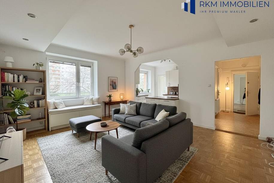 Ruhig gelegene helle 3-Zimmer-Wohnung mit Balkon in 1200 Wien, Wohnung-kauf, 299.000,€, 1200 Wien 20., Brigittenau