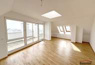 Schöne Dachgeschoßmaisonette mit Terrasse und Wienblick und 2 Garagenplätzen (Stapelparker) (Mietbeginn 01.08.2026)