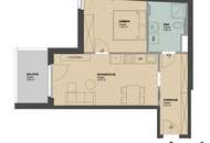Hofruhelage: Moderne 2-Zimmer Wohnung mit Balkon nahe Donau