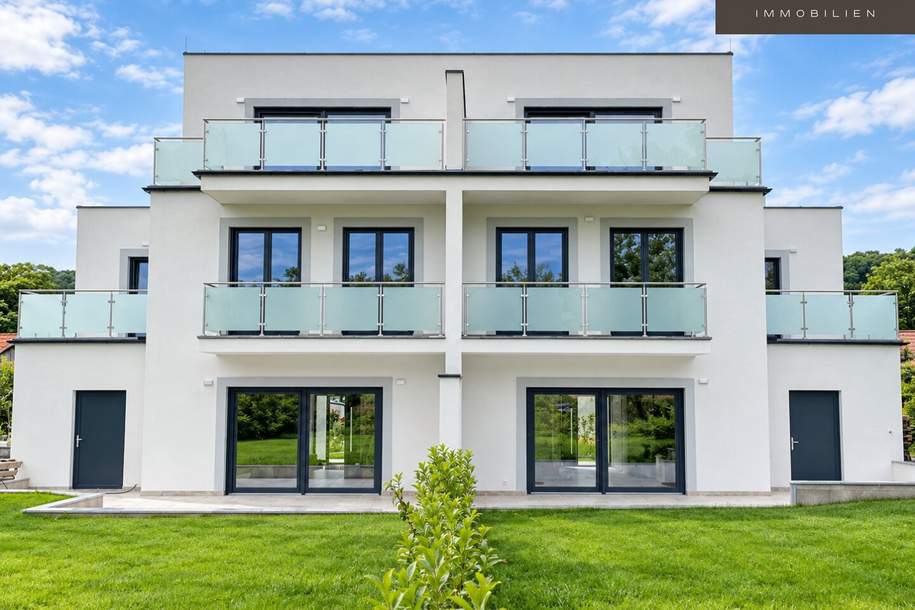 MODERNES WOHNEN IM GRÜNEN | CA. 200 M² WOHNFLÄCHE | CA. 2.300 M² GRUNDSTÜCK | 5 ZIMMER | TRAUMHAFTER AUSBLICK | KREUTH, Haus-kauf, 749.000,€, 3443 Tulln