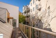 Klimatisierte, ruhige DG-Neubauwohnung mit Süd-Balkon in der Apollogasse 18 + Garagenplatz