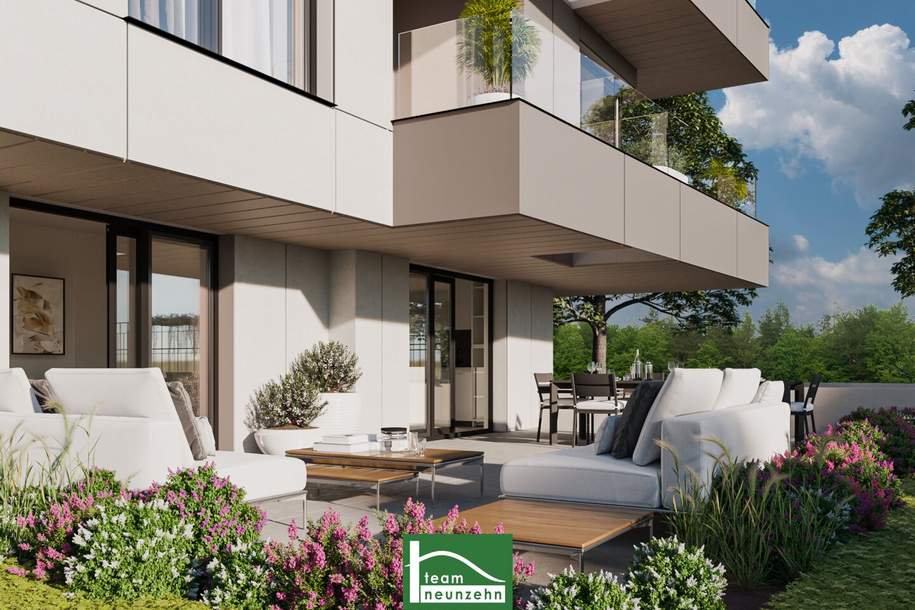 Luxus Pur – Exklusive Ausstattung mit großen Freiflächen (Terrasse/Balkon), KNX-System, Tiefgarage, Luftwärmepumpe, Fussbodenkühlung, uvm. - WOHNTRAUM, Wohnung-kauf, 1.539.000,€, 1190 Wien 19., Döbling