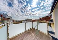 DG-Terrassen-Maisonette Wohnung mit Fernblick in saniertem Altbau | 4 Min. zur U3 Ottakring | 360° Besichtigung