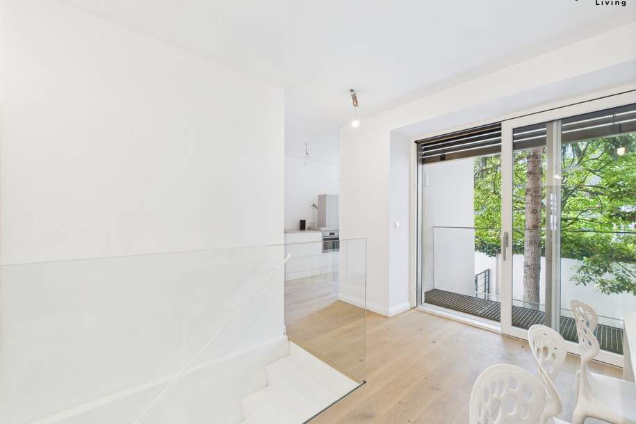 Exklusive Garten-Maisonette in Hietzing auf zwei Ebenen // 4-Zimmer, Wohnung-kauf, 629.000,€, 1130 Wien 13., Hietzing