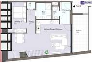 Penthouse-Feeling pur: Moderne Neubauwohnung mit großzügiger Wohnfläche, Balkon und beeindruckender Dachterrasse!