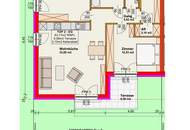 Neubauprojekt - Nungessergasse | 3 Zimmer | Terrasse &amp; Garten | Belagsfertig | inkl. PKW-Stellplatz | TOP 2