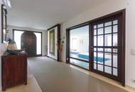 1170 AM HEUBERG: GROßZÜGIGER FAMILIENWOHNSITZ MIT INDOORPOOL, WELLNESS, GARTEN &amp; WIEN-BLICK