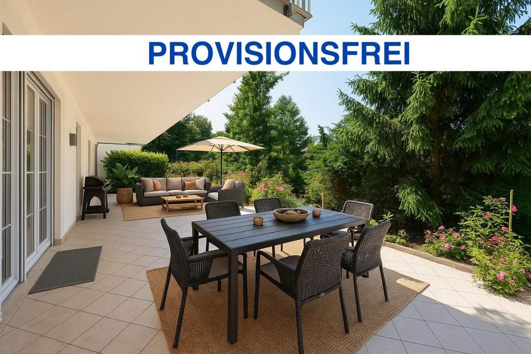 PROVIONSFREI "Luxuriöse Gartenwohnung in Mariatrost!"