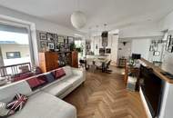 TOWNHOUSE Wohnung BEIM AUGARTEN: 3-Zimmer mit Loggia und Dachterrasse
