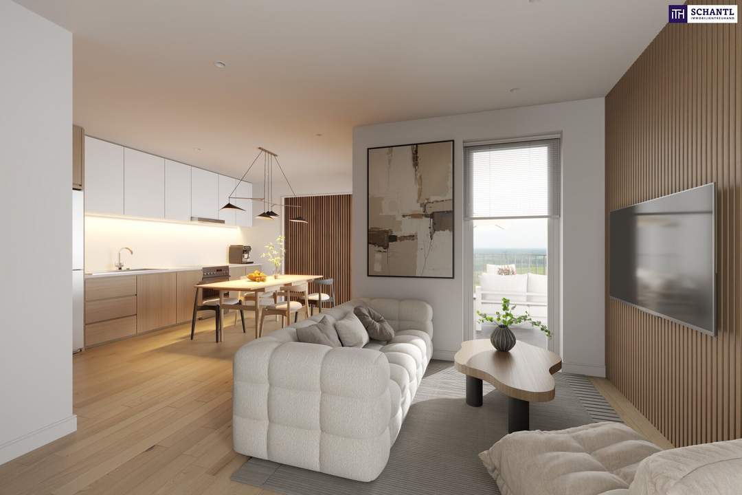 Ideal für WG oder Pärchen: 3-Zimmer-Wohnung mit großer Loggia & Balkon