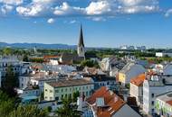 Loggiawohnung im obersten Stockwerk mit unverbaubarem Fernblick