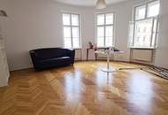 SIEBENBRUNNENPLATZ, gepflegte 85 m2 Altbau, 3 Zimmer, Küche, Wannenbad, Parketten, WG-geeignet, Reinprechtsdorfer Straße