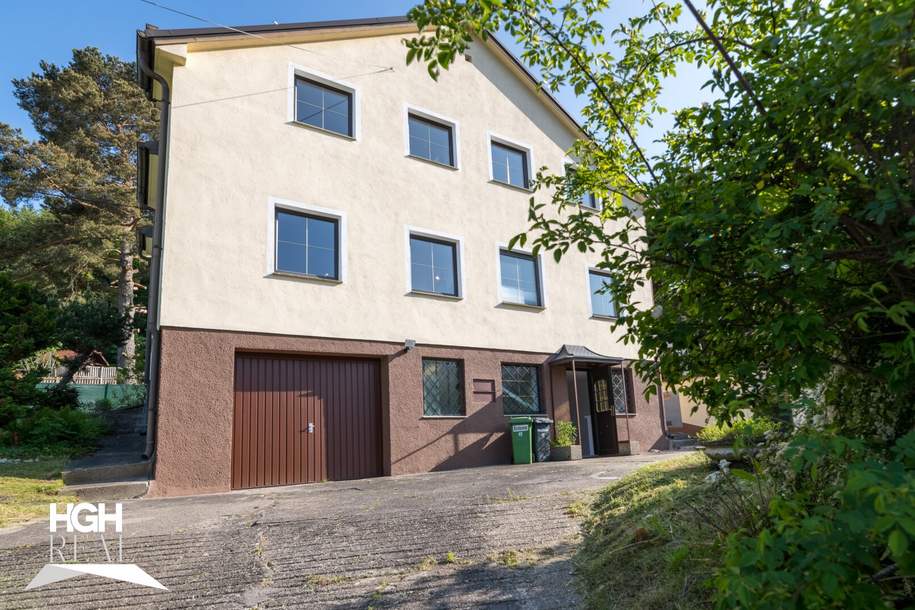 2384 Breitenfurt Top geschnittenes, geräumiges (Zweifamilien-) Haus auf Eckgrundstück in sonniger, ruhiger Lage, Haus-kauf, 549.000,€, 2384 Mödling