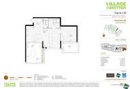VILLAGE IM DRITTEN | MODERNE 2-ZIMMER WOHNUNG MIT BALKON & LOGGIA