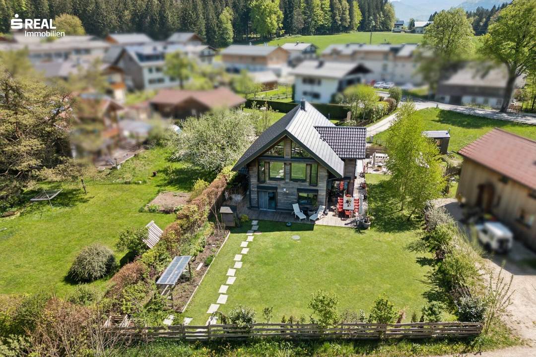 Ökologisches Haus zwischen Wolfgangsee und Bad Ischl